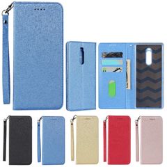 【大人気】Eastwave ソニー Sony Xperia XZ4 SO-03L SOV40 ケース Sony Xperia 1 ケース xperia xz4 so03l Case 手帳型 ストラップ付き PU皮革 明るい色 内蔵マグネット 携帯カバー カード