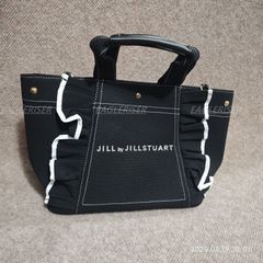 【新品】JILL by JILLSTUART 大容量 ハンドバッグ / 斜め掛けバッグ 2WAY カラー：黒 / ホワイト / カーキ