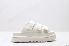 【今日特価】UGG 夏の新商品 レディースゴールドシリーズ 厚底マジックテープ カジュアルスリッパ 送料無料 在庫限定セール価格！