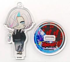 羽継烏有 アクスタ&缶バッジセット ホロスターズ アップロー - メルカリ
