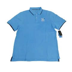 【最終値下げ SALE】NAUTICA ノーティカ ポロシャツ ワンポイント ブルー L　B202507