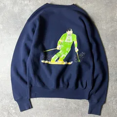 90s USA製 Lee レース チーム 両面 プリント RWタイプ スウェット トレーナー L / 90年代 アメリカ製 オールド ネイビー リー リバース