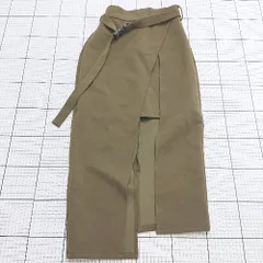 ◇ ⊇ Chico チコ カジュアル系 ロング ナロー フロントジップナロースカート サイズ表記なし カーキー系 レディース E  【1508200027029】のサムネイル