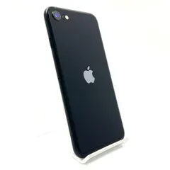 【全額返金保証】【最速発送】Apple iPhone SE（第3世代） 64GB ミッドナイト 楽天モバイル 白ロム 動作確認済 77%