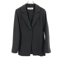 ロートレアモン ウール100％ テーラードジャケット 2 グレー LAUTREAMONT レディース 【中古】  【230925】