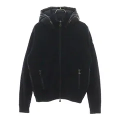 MONCLER (モンクレール) MAGLIONE TRICOT CARDIGAN ダウン切替ニットカーディガン ネイビー B20919413500 94111