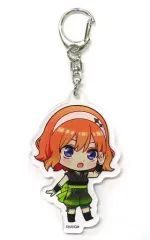【中古】キーホルダー 中野四葉(ミニキャラ) アクリルキーホルダー くノ一ver. 「eeoくじ 五等分の花嫁」 D賞