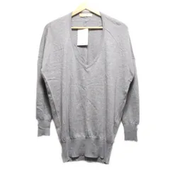 SLOBE IENA(スローブイエナ) 長袖セーター サイズF レディース美品  - ライトグレー Vネック