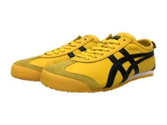 Onitsuka Tiger (オニツカタイガー) MEXICO66 ローカットスニーカー 1183C102 US8 26.0 イエロー/ブラック メンズ/036