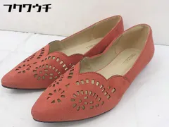◇ LibertyDoll リバティードール ラウンドトゥ フラットシューズ サイズLLL オレンジ系 レディース  【中古】 【1203070001383】のサムネイル