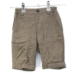 ファミリア ショートパンツ ボトムス ハーフパンツ キッズ 男の子用 100サイズ ブラウン Familiar 【中古】