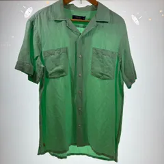 ラルフローレン RALPH LAUREN LINEN SILK OPEN COLLAR SHIRT リネン シルク オープンカラーシャツ C-50