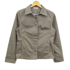 マックレガー ブルゾン ジャケット ストレッチ ブランド アウター レディース Mサイズ チャコール McGregor 【中古】