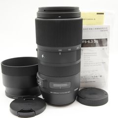 展示品■ほぼ新品■SIGMA Canon EFマウント レンズ 100-400mm F5-6.3 DG OS HSM ズーム 望遠 フルサイズ Contemporary 一眼レフ 専用