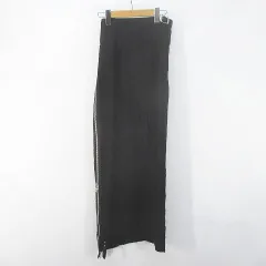 ジュンヤワタナベ JUNYA WATANABE コムデギャルソン COMME des GARCONS JT-S039 AD2007 ロング丈 スカート S 黒系 ブラック サイドジップのサムネイル