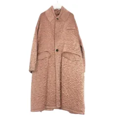 メゾンマルジェラ Maison Margiela 22AW ANTIQUED PINK SATIN CAPE COAT ノーカラーケープコート ジャケット キルティング 38 ピンク S51AA0333 国内正規のサムネイル