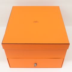 ITB1634XNM3S 希少 HERMES エルメス 2段 引出し ネイビー ブルー