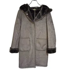 RE43 【美品】 BEAUTY & YOUTH UNITED ARROWS ビューティアンドユースユナイテッドアローズ コート ジャケット アウター グレー レディース S