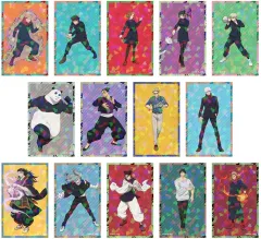 【中古】キャラカード 全14種セット 「呪術廻戦 トレーディングホログラムイラストカード」