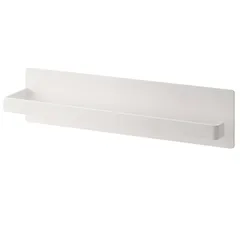 【フォロー割】マグネット キッチンペーパーホルダー ホワイト 山崎実業(Yamazaki) 約W6×D5.5×H24.5cm プレート Plate タオル掛け 2439