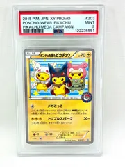 2025年最新】ポンチョを着たピカチュウ psa9の人気アイテム