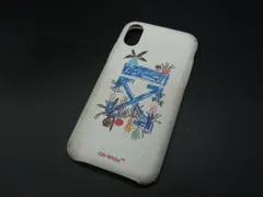 Off-White オフホワイト レザー iPhone X / XS ケース アイフォンケース スマホケース ホワイト系×マルチカラー DE2099のサムネイル