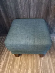 【KS-0147】スツール シンプルデザイン 木枠ソファ モデナ  オットマンスツール 新規格 布地タイプ ネイビー