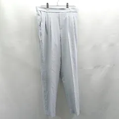 ◇ ⊂ UNITED ARROWS ウエストゴム テーパードパンツ サイズ38 ライトブルー レディース E  【1503310008289】