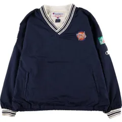 古着 チャンピオン Champion Vネック ナイロンプルオーバー メンズXL相当 ヴィンテージ/eaa582844