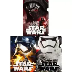 【中古】クリアファイル(男性アイドル) ファースト・オーダー ストームトルーパー＆キャプテン・ファズマ＆カイロ・レン A4クリアファイルセット(3枚組) 「スター・ウォーズ/フォースの覚醒」