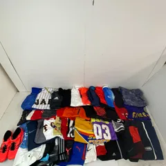 04ｍ2466∞ ユニフォーム・トレーニングウエア等まとめ ナイキ/アディダス/プーマ/アンダーアーマー/ニューバランス/アンブロ/ミズノ/ヨネックス/アシックス/130cm～XXL/25.5ｃｍ/バスケ/サッカー/野球/短パン/半袖/長袖/中古品