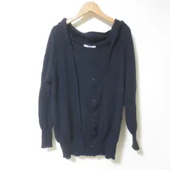 s740　zucca　ズッカ　ブラック　フード付き　カーディガン　長袖　1