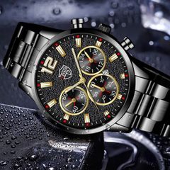 ほぼ未使用　DUFA グレー　時計 箱付き SEIKOのクレドール クロノグラフ パワーリザーブ PT950 限定200