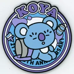 【中古】コースター KOYA(アールエム) ペイントラバーコースター 「一番くじ BT21 ART 5th Anniversary」 G賞