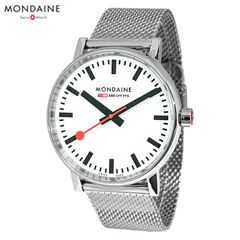 モンディーン MONDAINE 腕時計 40mm メッシュブレスレット EVO2 エヴォ2 MSE.40110.SM メンズ 並行輸入品