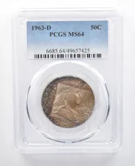 フランクリンハーフダラー1952 1959 1963 3枚セット 楽天市場】【当店グレード：A～B】 銀貨 フランクリン50セント
