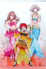 【中古】タペストリー 南夢芽＆飛鳥川ちせ＆ムジナ B2縦タペストリー 「ゲマくじ SSSS.GRIDMAN＆SSSS.DYNAZENON～マーメイドVer.～」 S-2賞
