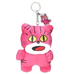 たべっ子どうぶつ マスコット ぬいぐるみKR キーホルダー ねこ アクリルパーツ ギンビス エスケイジャパン プレゼント キャラクター グッズ 