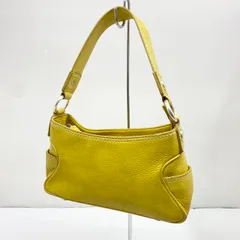 h45500 マイケルコース MK ハンドバッグ ミニ セミショルダーバッグ イエロー