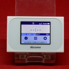 Docomo N-01J ﾓﾊﾞｲﾙﾙｰﾀｰ 4G LTE ホワイト