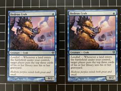Mtg シングル: 　Hedron Crab 2枚セット　ゼンディカー