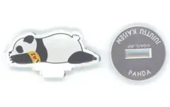 【中古】アクリルスタンド・アクリルパネル パンダ 「呪術廻戦 ジロリトレーディングミニアクリルスタンド～おやすみします。～」