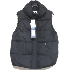 未使用 The DUFFER of ST.GEORGE ダファーオブセントジョージ ボリュームネック ダウンベスト B419 Lサイズ ブラック メンズ 古着 中古 USEDのサムネイル