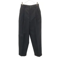COMME des GARCONS HOMME コムデギャルソンオム 90s 1993年 日本製 ウール オールド 2タック スラックスパンツ S 黒 メンズ 古着