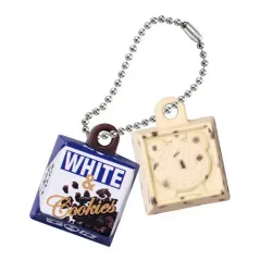 【中古】雑貨 ホワイト＆クッキー 「チロルチョコ ミニチュアチャームコレクション」