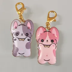 【60】ミニサイズ♡ファスナーチャーム♡猫♡2個セット♡