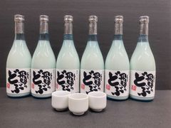 ★蛇の目お猪口付★世界遺産ドーンとまとめて！飛騨のどぶ720ml ×６本（送料込）