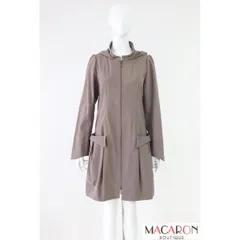 美品✨フォクシー レイニーコクーンコート 撥水 ダブルジップ ゆったり グレー系 美品✨フォクシー レイニーコクーンコート 撥水 ダブルジップ