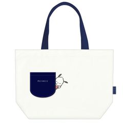 【ポケット付き横型トート】ポチャッコ