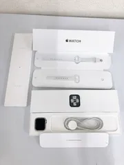 ÷【初期化済み】Apple Watch SE 第二世代　GPSモデル　40mm シルバーアルニウム　ホワイトスポーツバンド　【電化製品】【2】